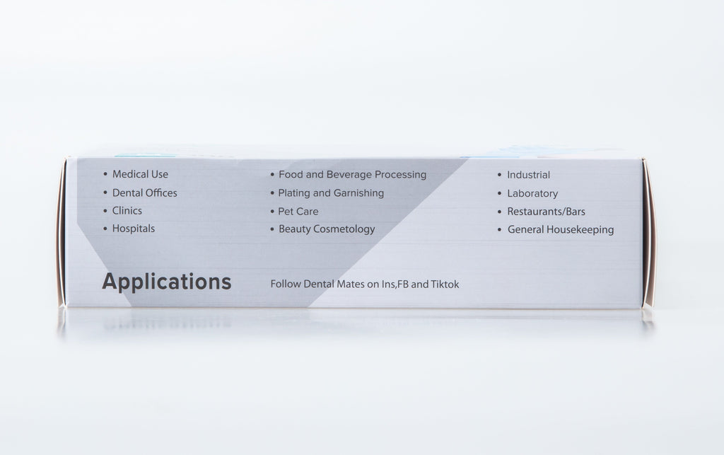 4mil Disposable Nitrile Gloves 10 boxes/1,000pcs per Case