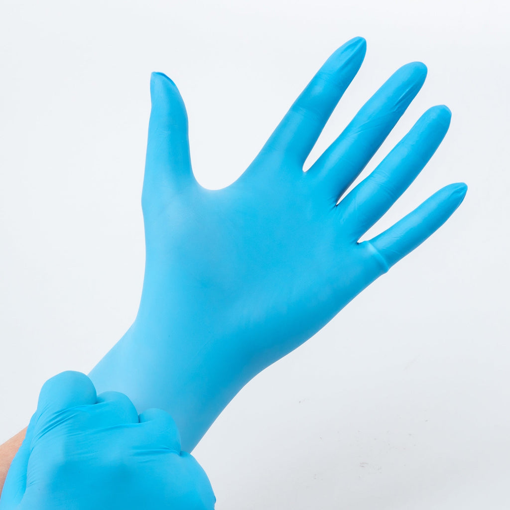 4mil Disposable Nitrile Gloves 10 boxes/1,000pcs per Case