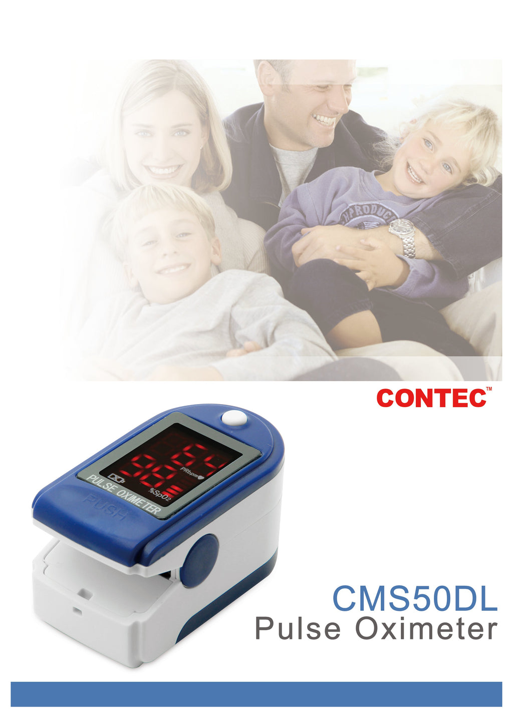 Contec Fingertip Pulse Oximeters CMS50DL